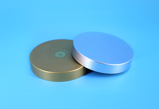 89/400 plastic screw cap with sliver coat or gold coat